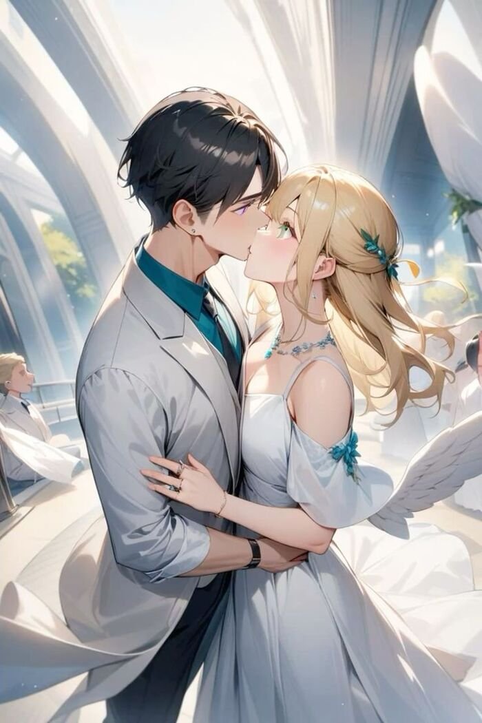 anime kiss image ins 4k