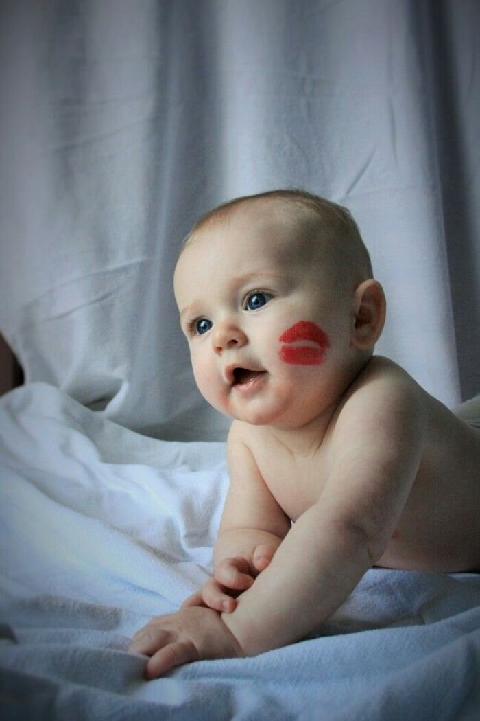 baby kiss image pinterest photo