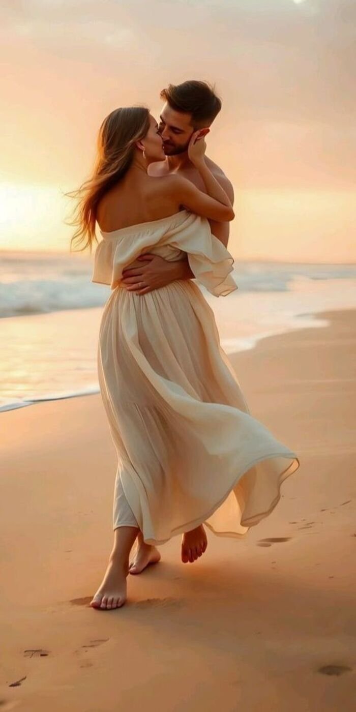 couple kiss images aethetics