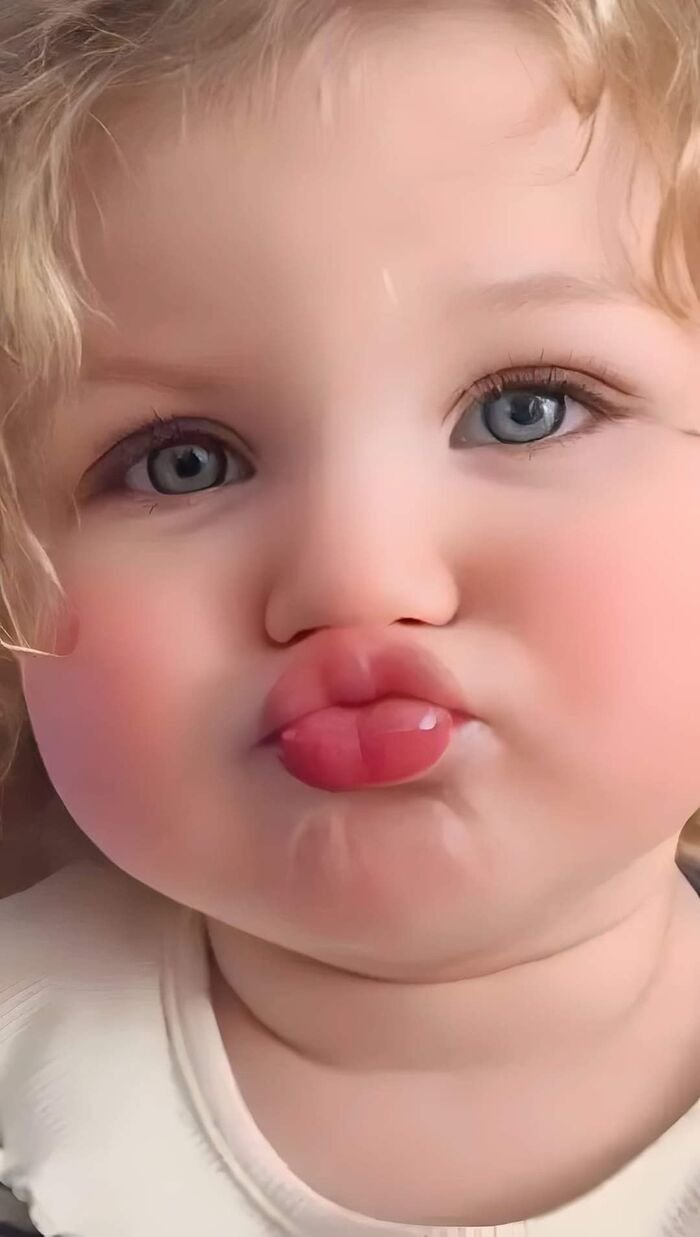 ig baby kiss image full hd