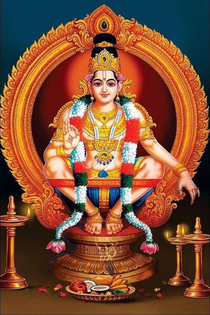 lord ayyappa images 3d