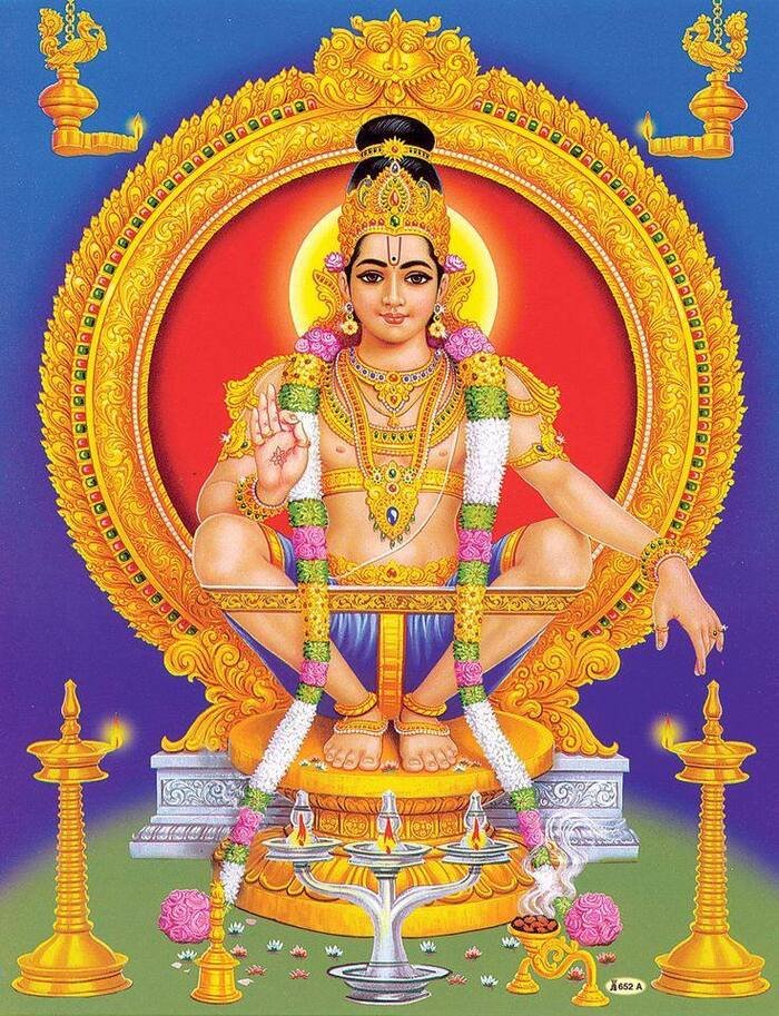 lord ayyappa images 5k