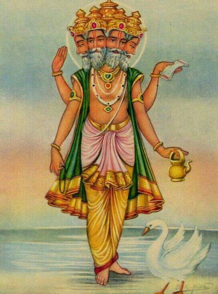 lord brahma images 3d full