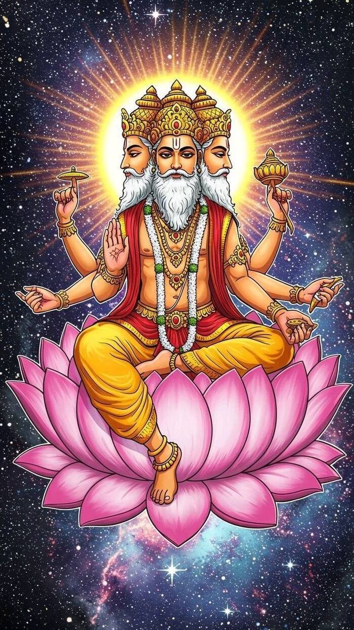 lord brahma images 4d full
