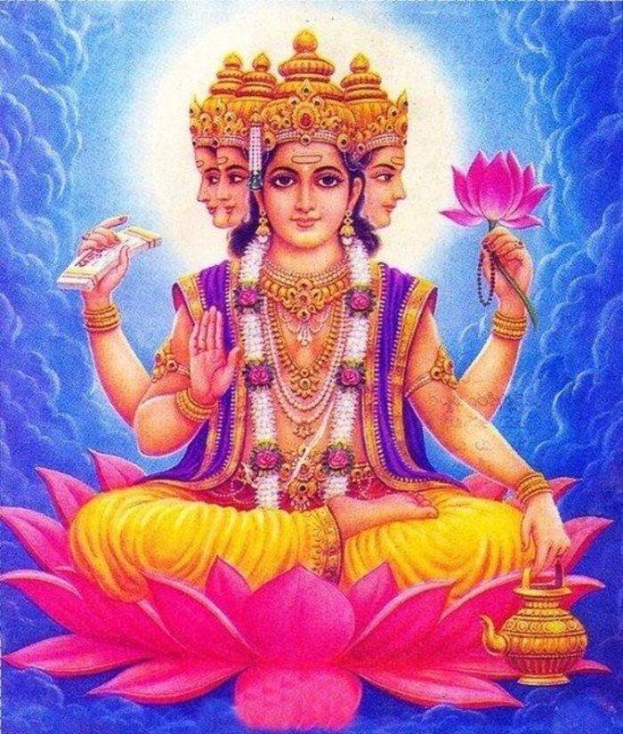 lord brahma images