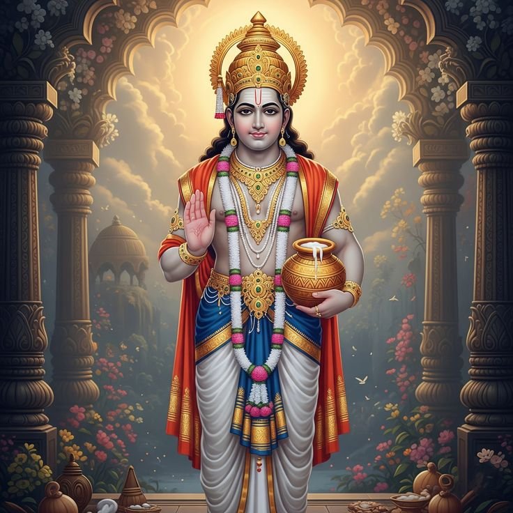 lord dhanvantari images nice 4k full