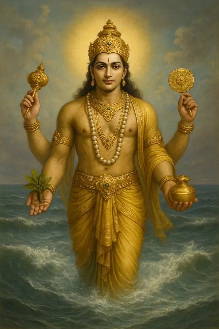 lord dhanvantari images nice 5k
