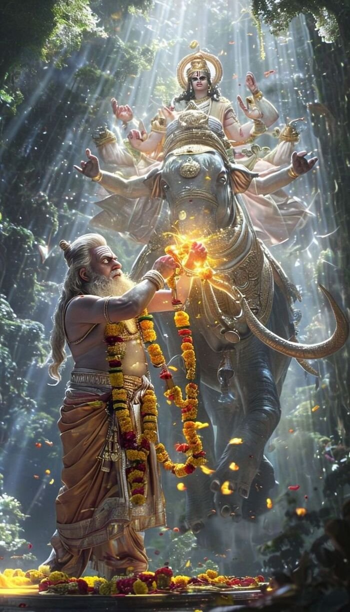 lord indra images 3k