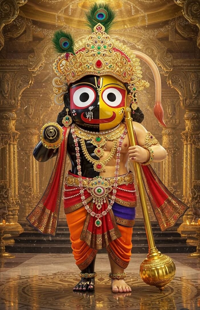 lord jagannath image 3d