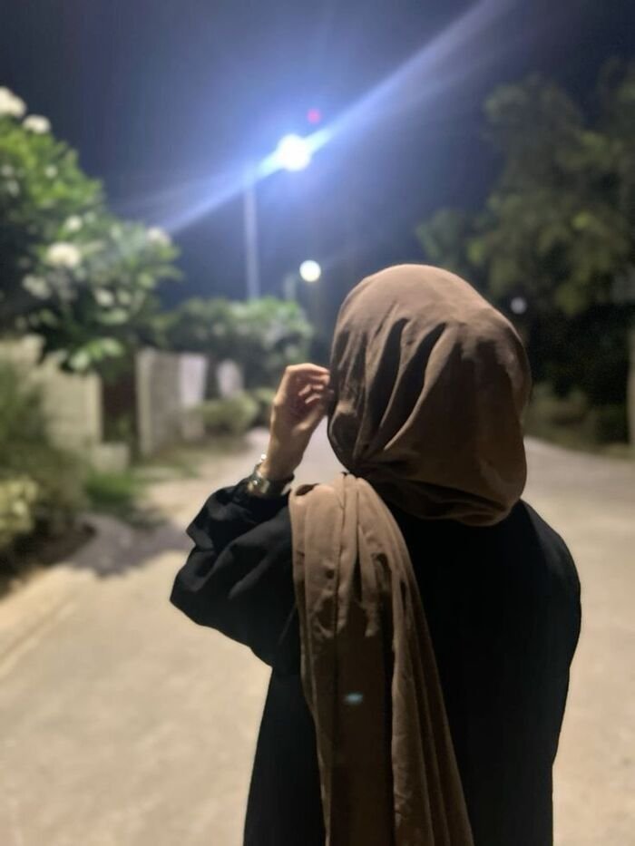 muslim girl dp hidden face cool