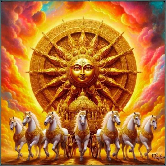 sun god images aethetics