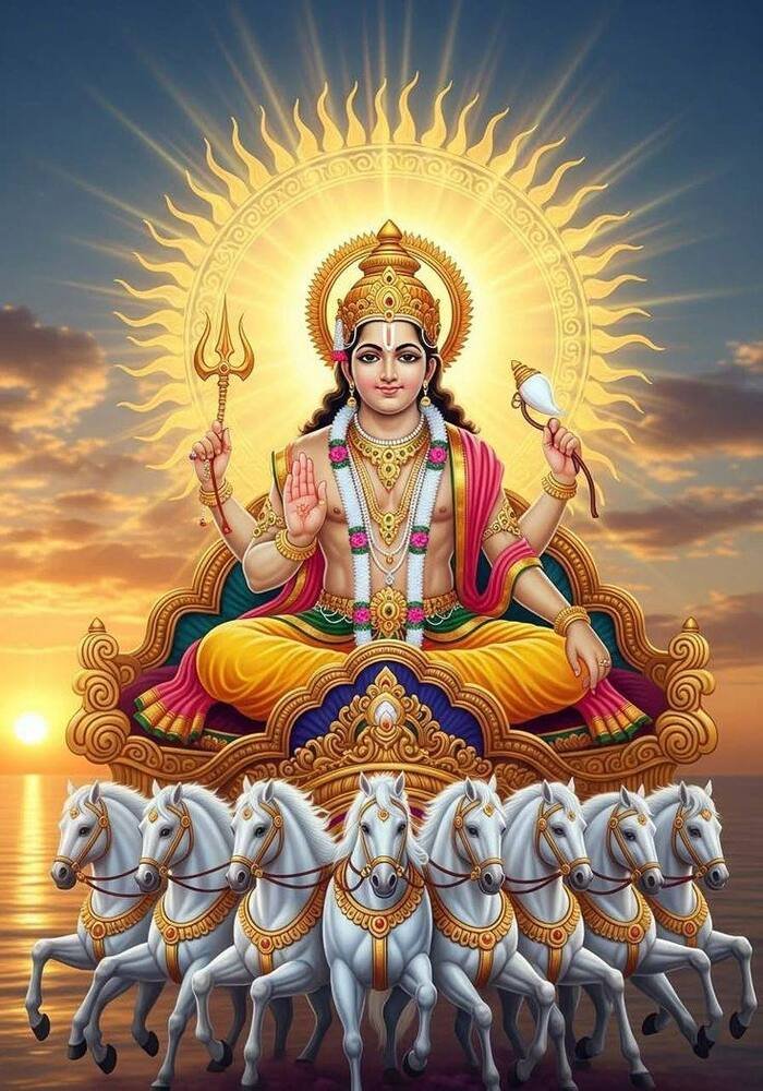 sun god images color