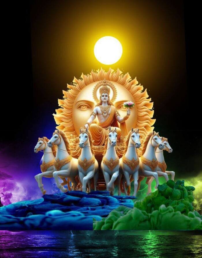 sun god images