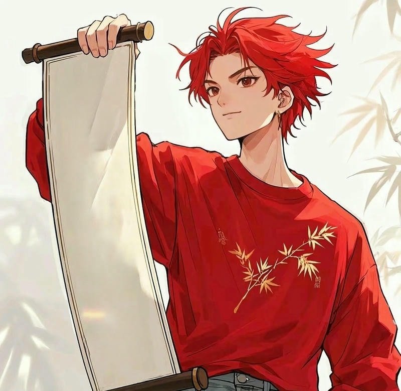 cool hairstyle anime boy dp for instagram