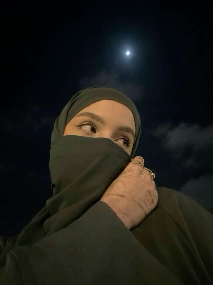 aethetics hijab dp for girls cool full hd