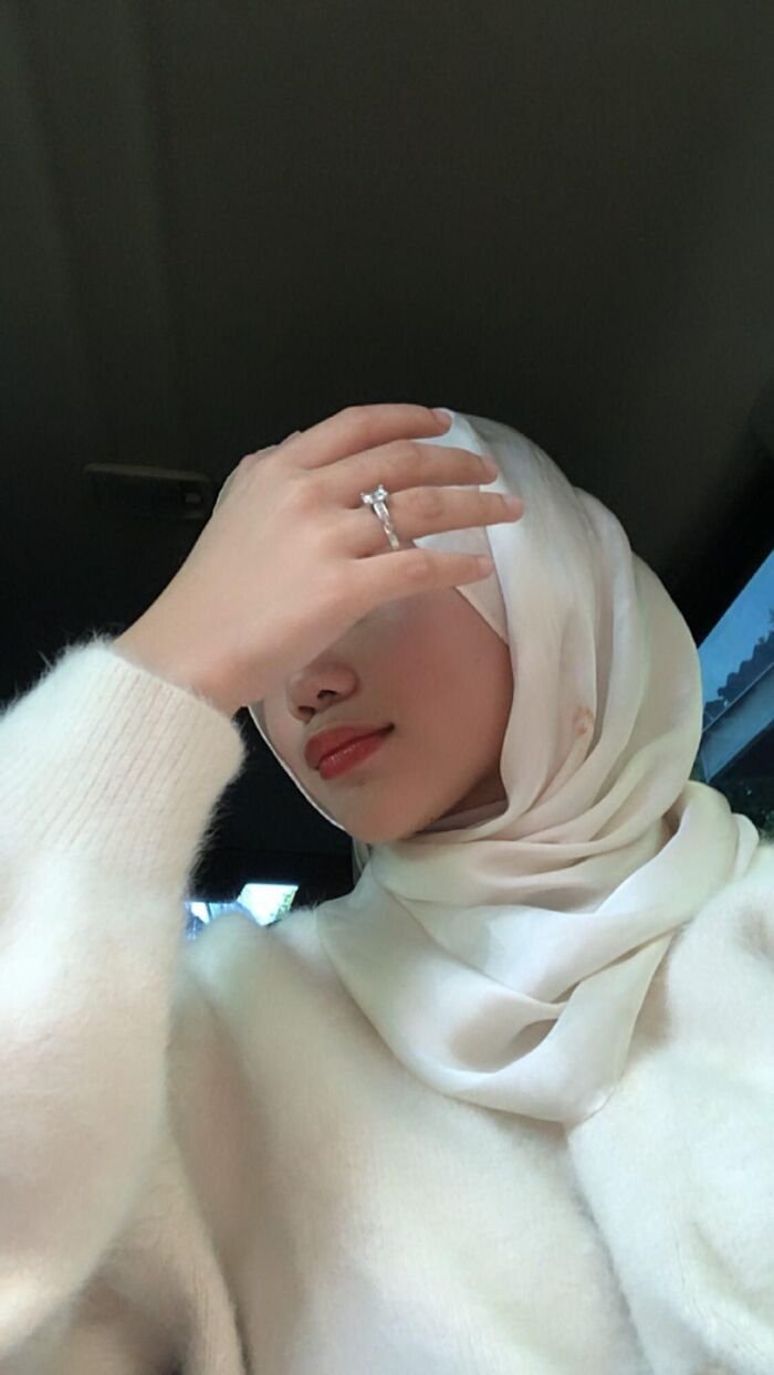 aethetics hijab dp for girls full hd