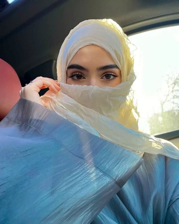 aethetics hijab dp for girls hot