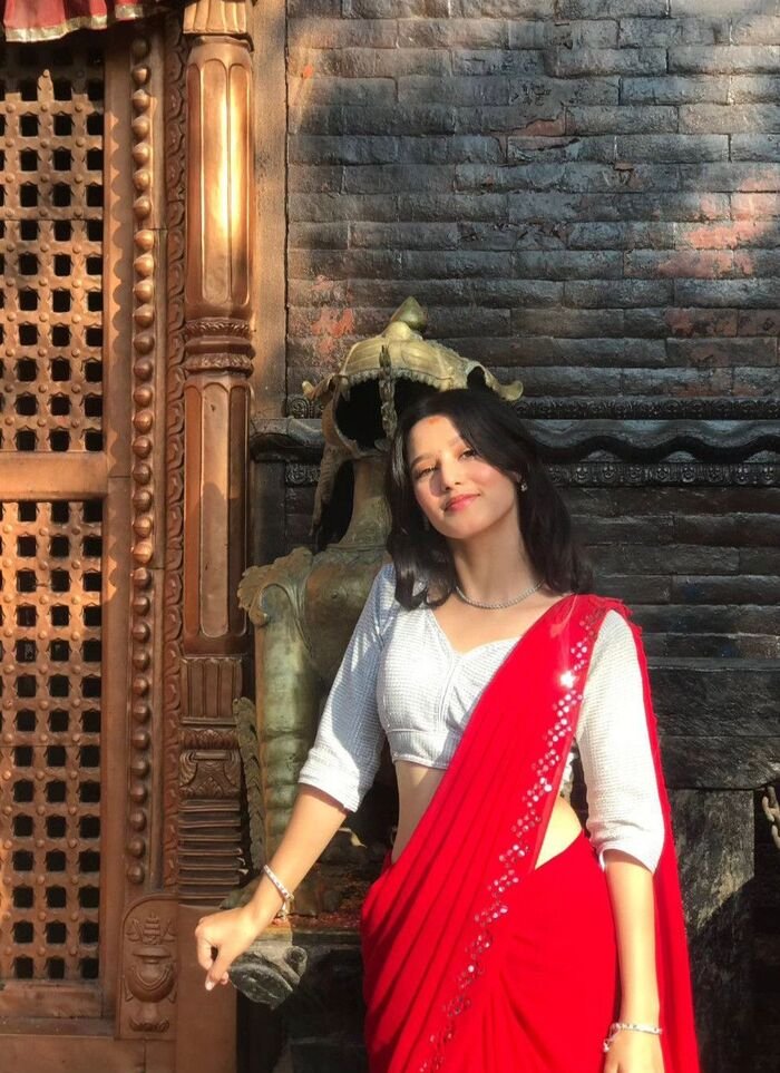 saree girl dp hot full hd