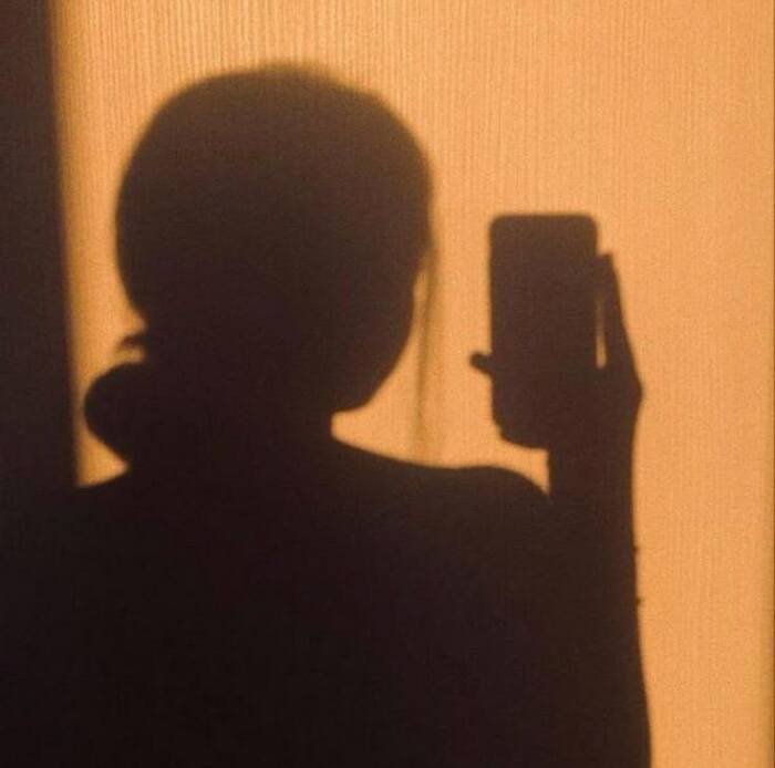 shadow girl dp cool photo hot